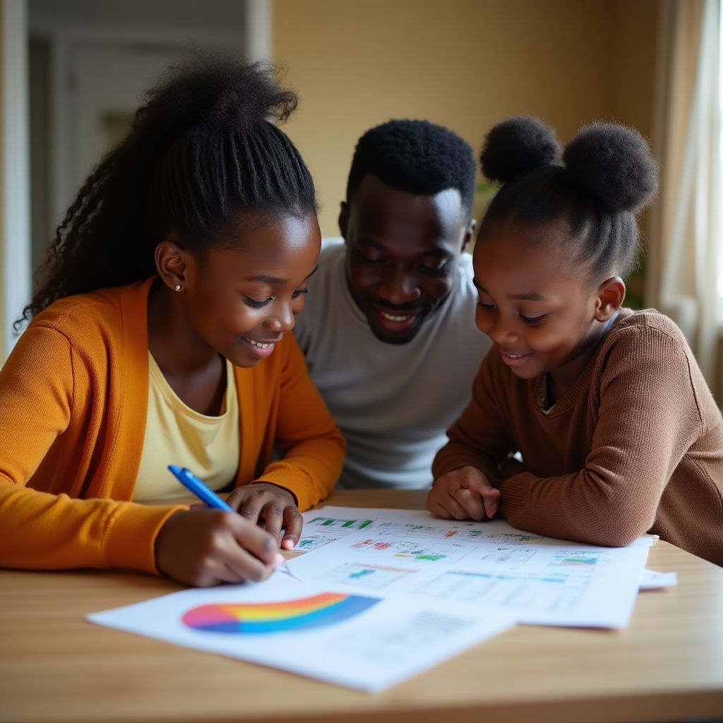 Family budget management success